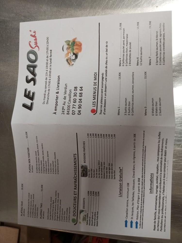 Le Sao - Menu Image 2